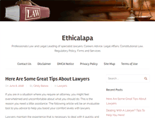 Tablet Screenshot of ethicalapa.com